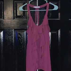 Dark purple tank top